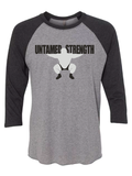 Untamed Strength Baseball Tee (3/4 sleeve)