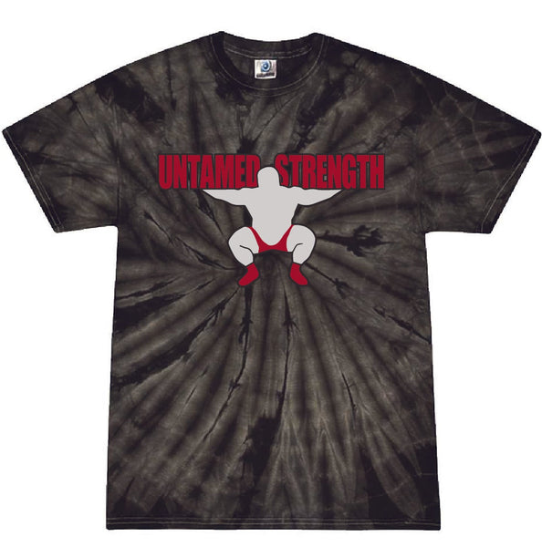 Tie Dye Untamed Strength Logo